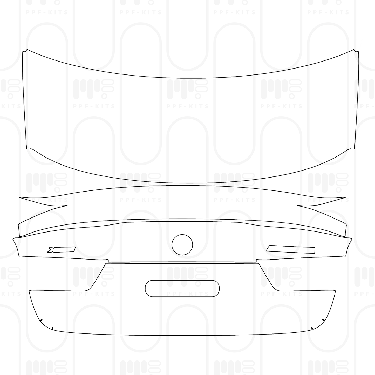 Pre-Cut PPF BMW 3 Series Sedan M340i 2026