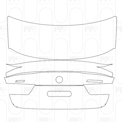 Pre-Cut PPF BMW 3 Series Sedan M340i 2026