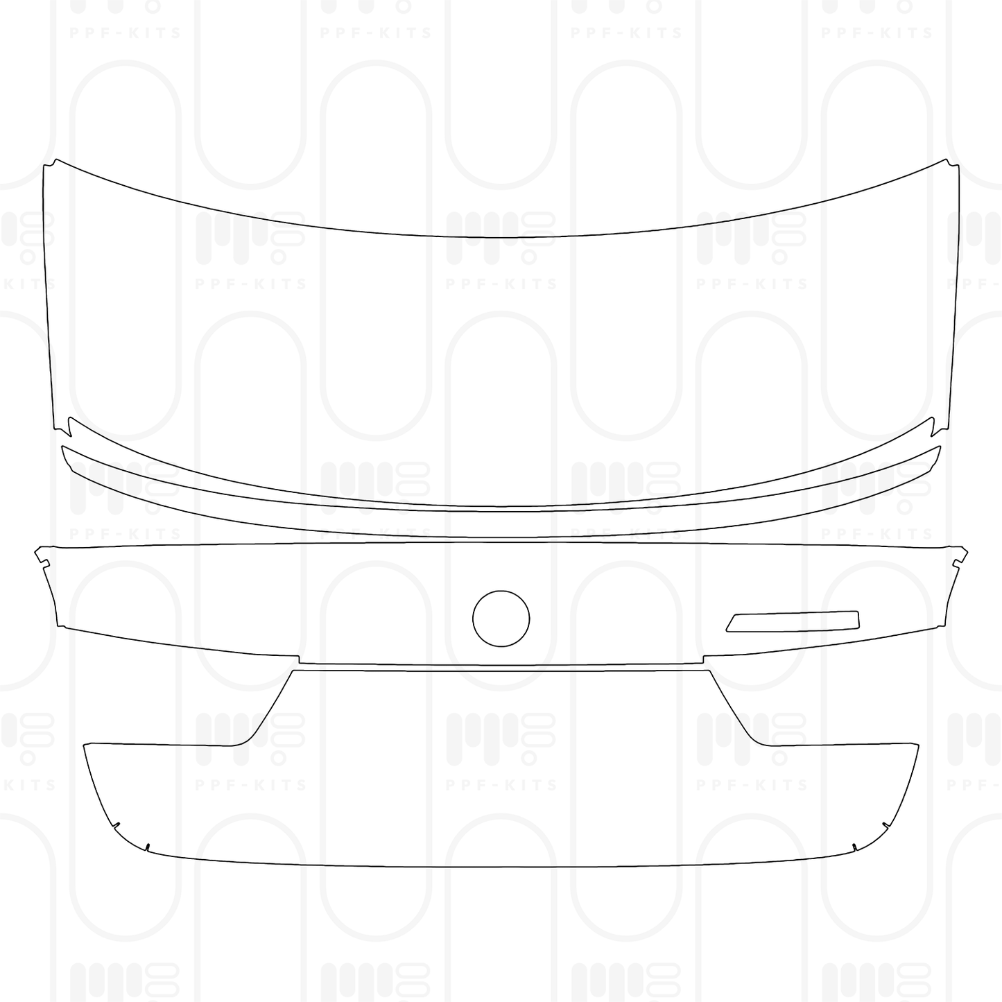 Pre-Cut PPF BMW 3 Series Sedan M340i 2026