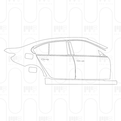 Pre-Cut PPF BMW 3 Series Sedan Base Extended Wheelbase 2026