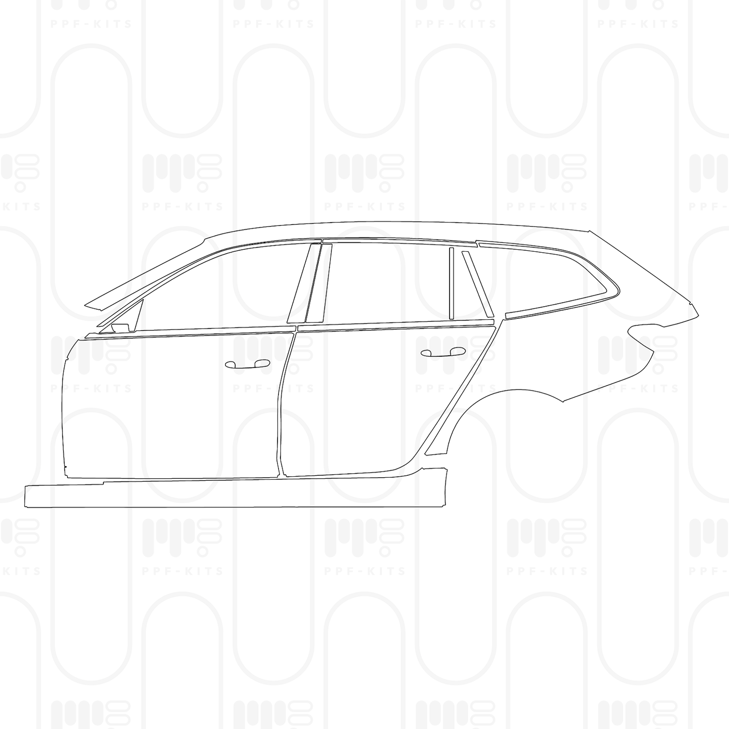 Pre-Cut PPF BMW 3 Series Touring Wagen Base 2026