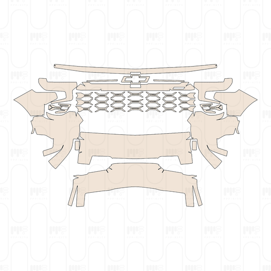 Pre-Cut PPF Chevrolet Silverado 1500 ZR2 2026