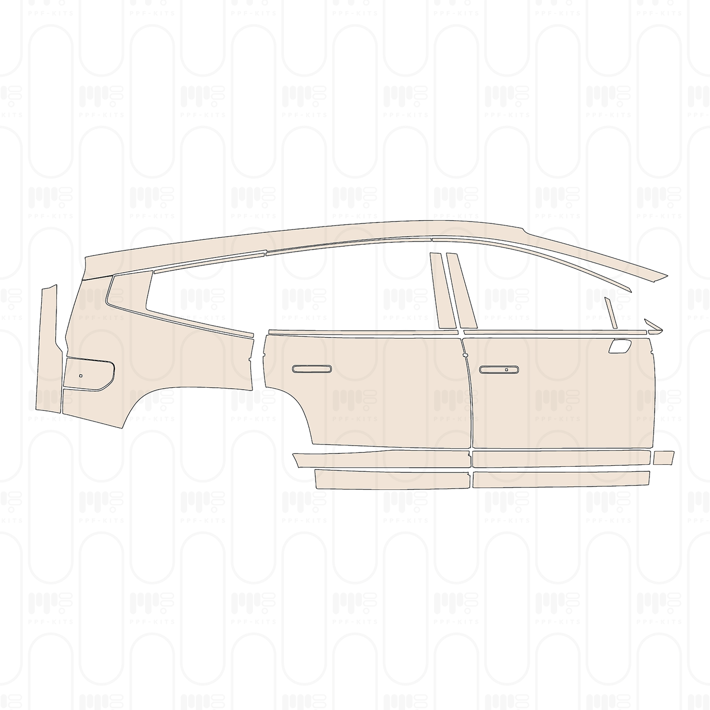 Pre-Cut PPF Hyundai IONIQ 9 Limited 2026