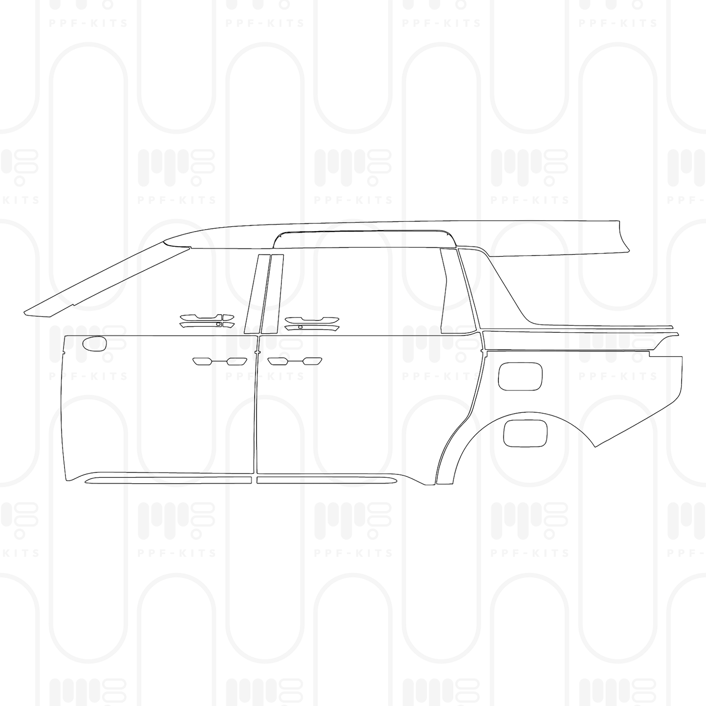 Pre-Cut PPF KIA Carnival (CN) 2026