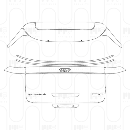 Pre-Cut PPF KIA Carnival (CN) 2026