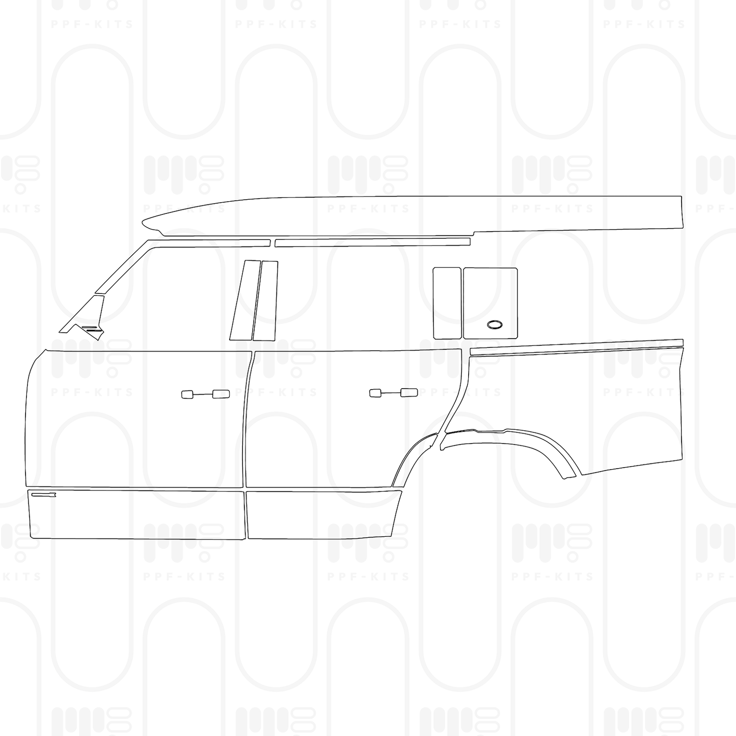 Pre-Cut PPF Land Rover Defender 130 X 2026
