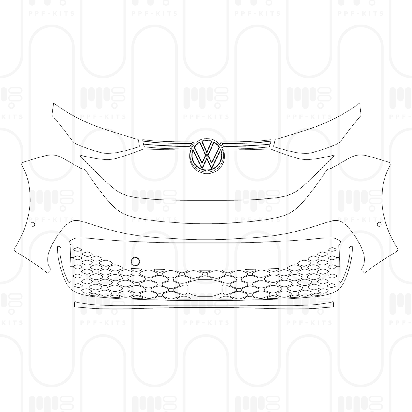 Pre-Cut PPF Volkswagen ID.BUZZ Standard Wheelbase Standard 2026