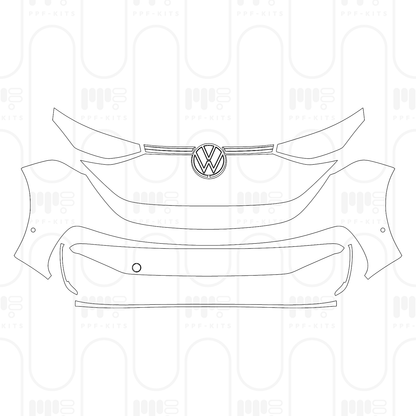Pre-Cut PPF Volkswagen ID.BUZZ Standard Wheelbase Standard 2026