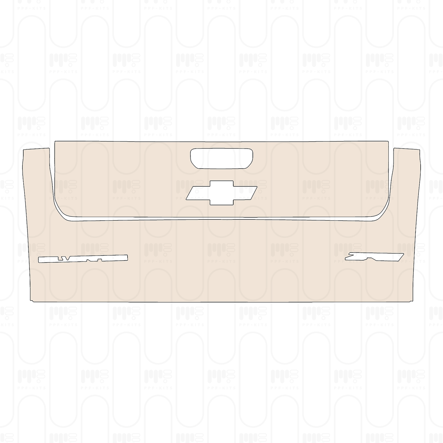 Pre-Cut PPF Chevrolet Silverado 1500 ZR2 2025