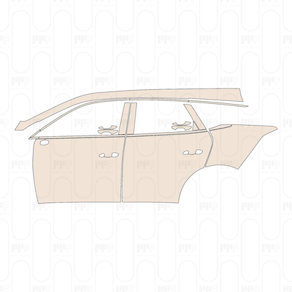 Pre-Cut PPF BYD TANG (EU) EV 2025