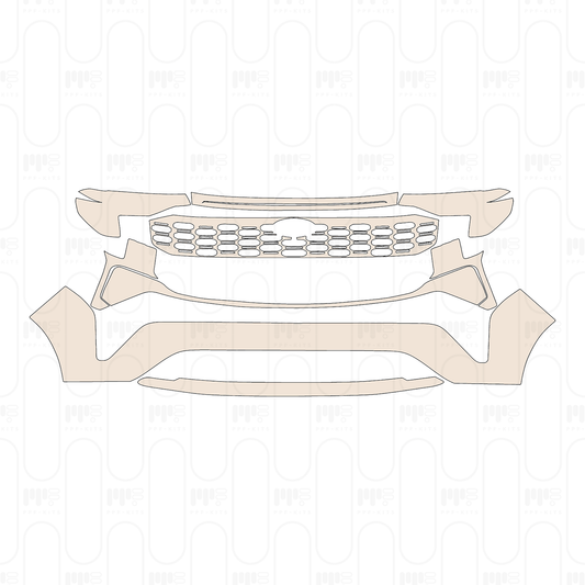 Pre-Cut PPF Ford Equator Sport 2025
