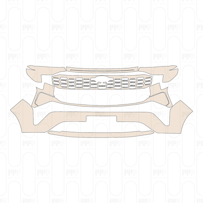 Pre-Cut PPF Ford Equator Sport 2025