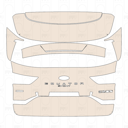 Pre-Cut PPF Ford Equator Sport 2025