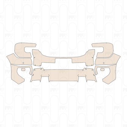 Pre-Cut PPF Ford Ranger (BR) Limited 2025