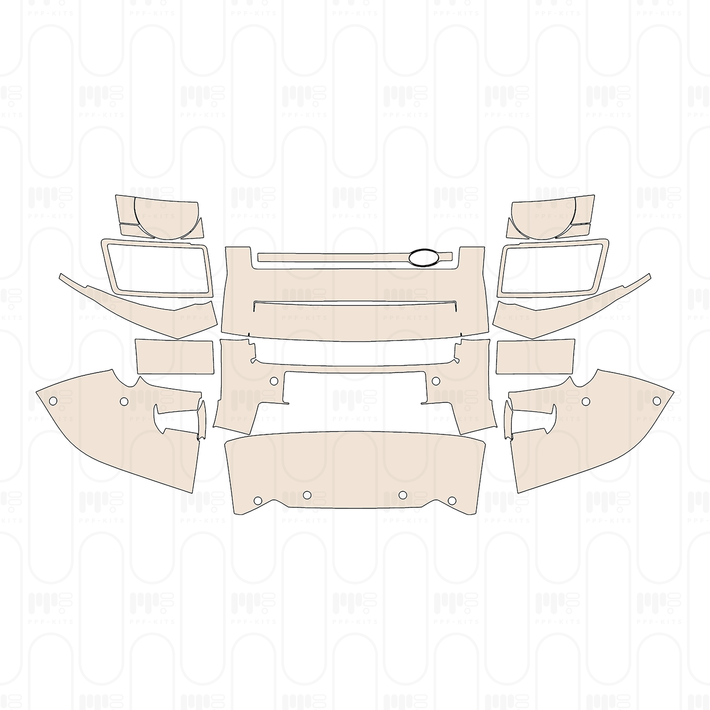 Pre-Cut PPF Land Rover Defender 130 X 2025