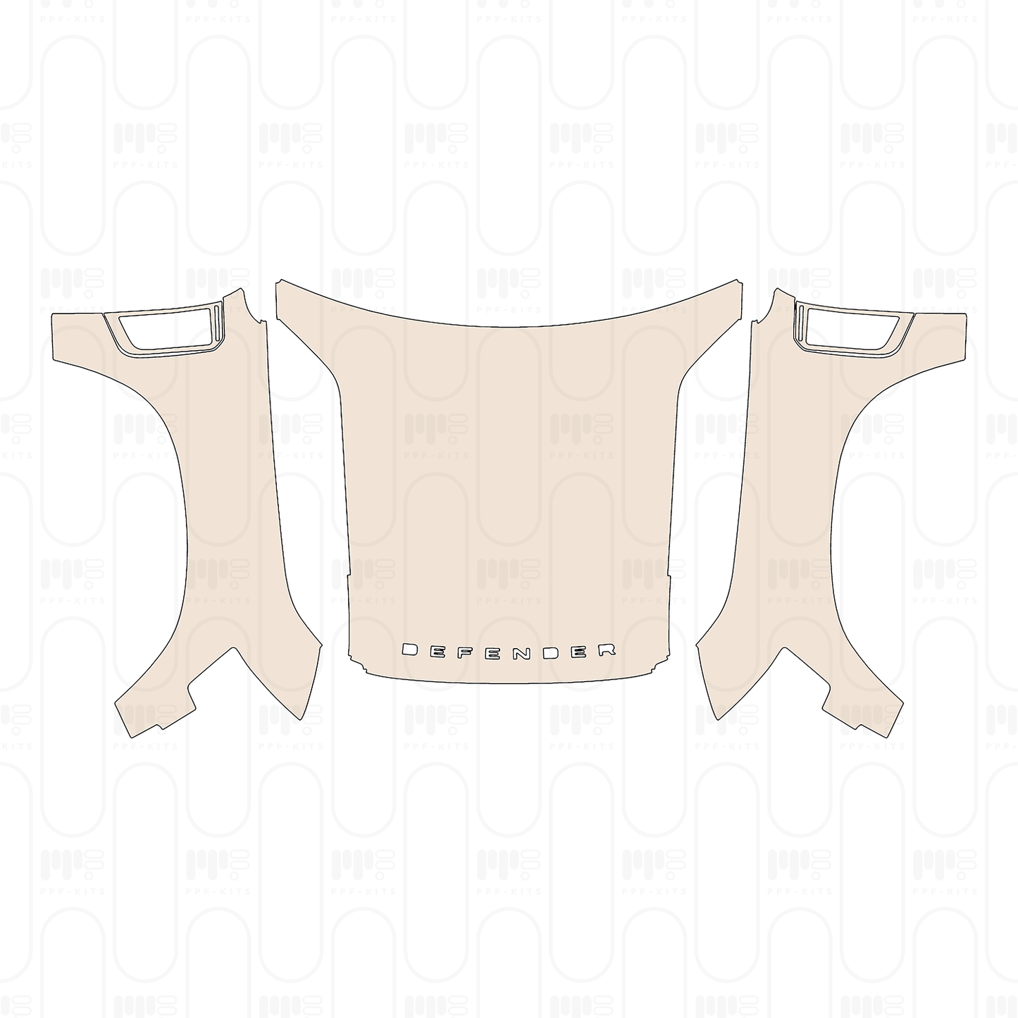 Pre-Cut PPF Land Rover Defender 130 X 2025