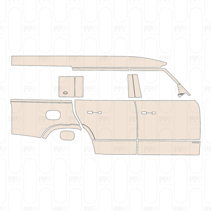 Pre-Cut PPF Land Rover Defender 130 X 2025
