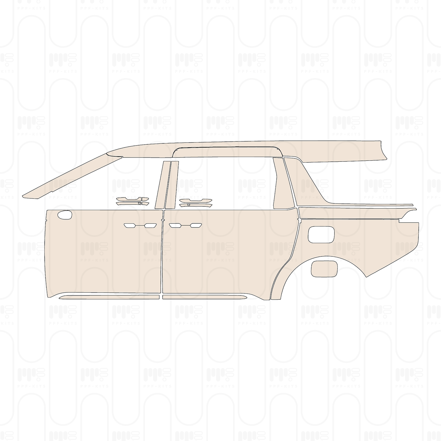 Pre-Cut PPF KIA Carnival (CN) 2025