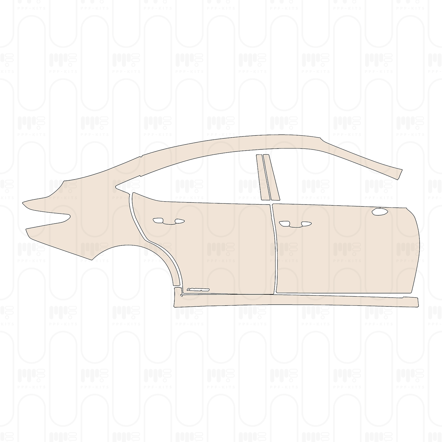 Pre-Cut PPF Lexus ES (US) F Sport 2025
