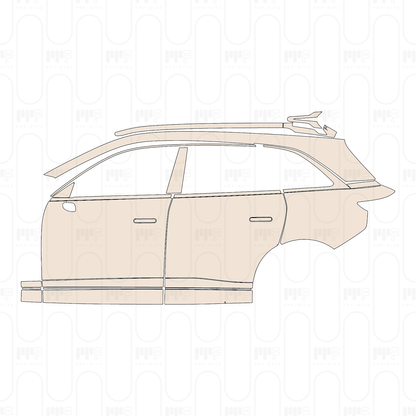 Pre-Cut PPF Xpeng G9 2025