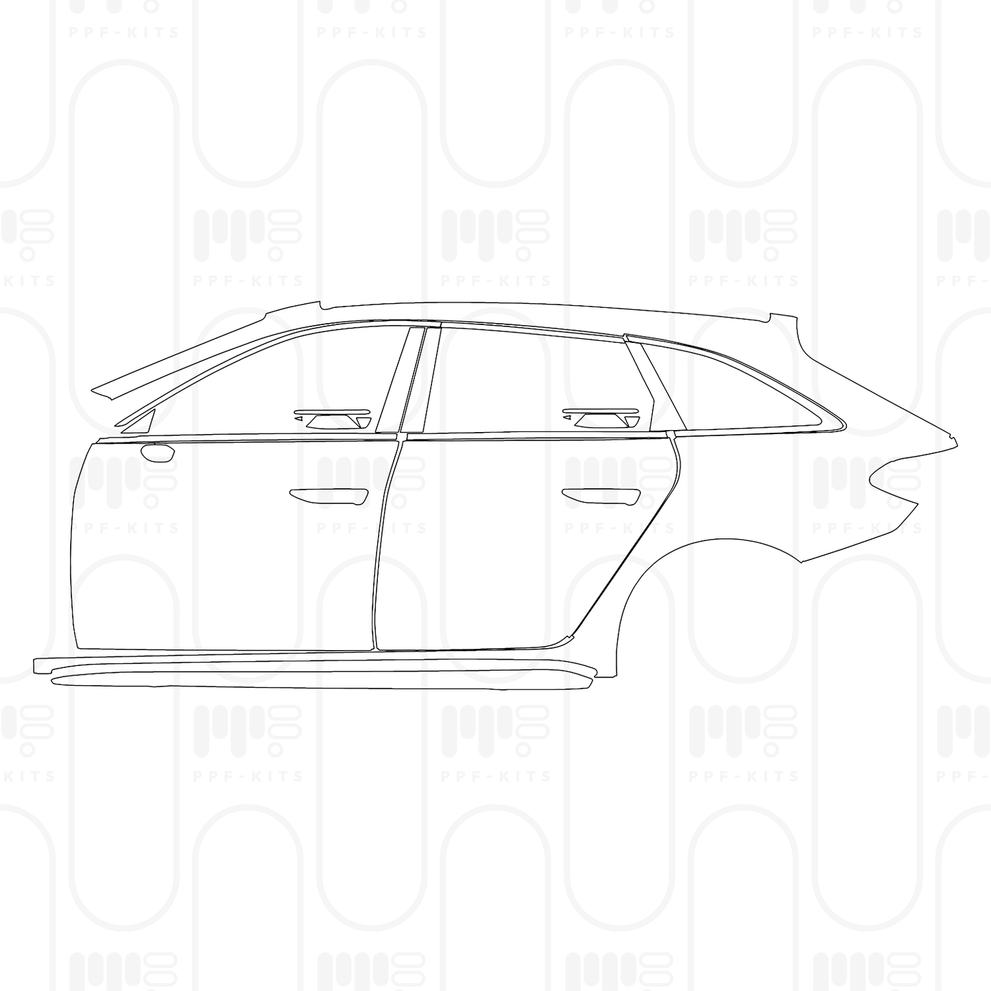 Pre-Cut PPF Audi A5 Avant S-Line 2025