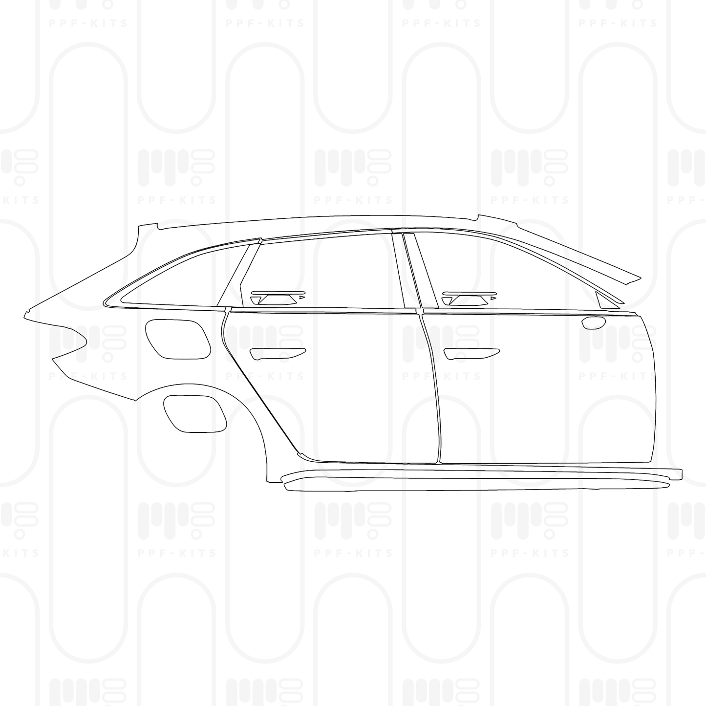 Pre-Cut PPF Audi A5 Avant S-Line 2025