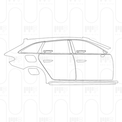 Pre-Cut PPF Audi A5 Avant S-Line 2025