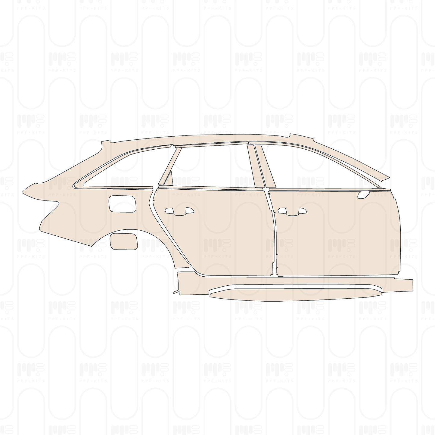 Pre-Cut PPF Audi A6 RS6 Avant 2024