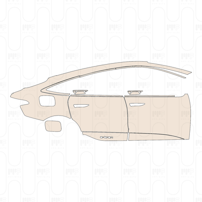 Pre-Cut PPF Audi A6 e-tron S6 Sportback e-tron 2025