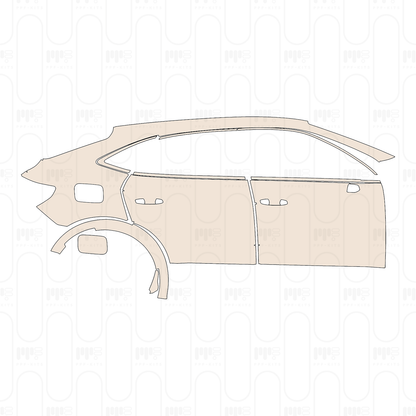 Pre-Cut PPF Audi Q3 Sportback Base 2025