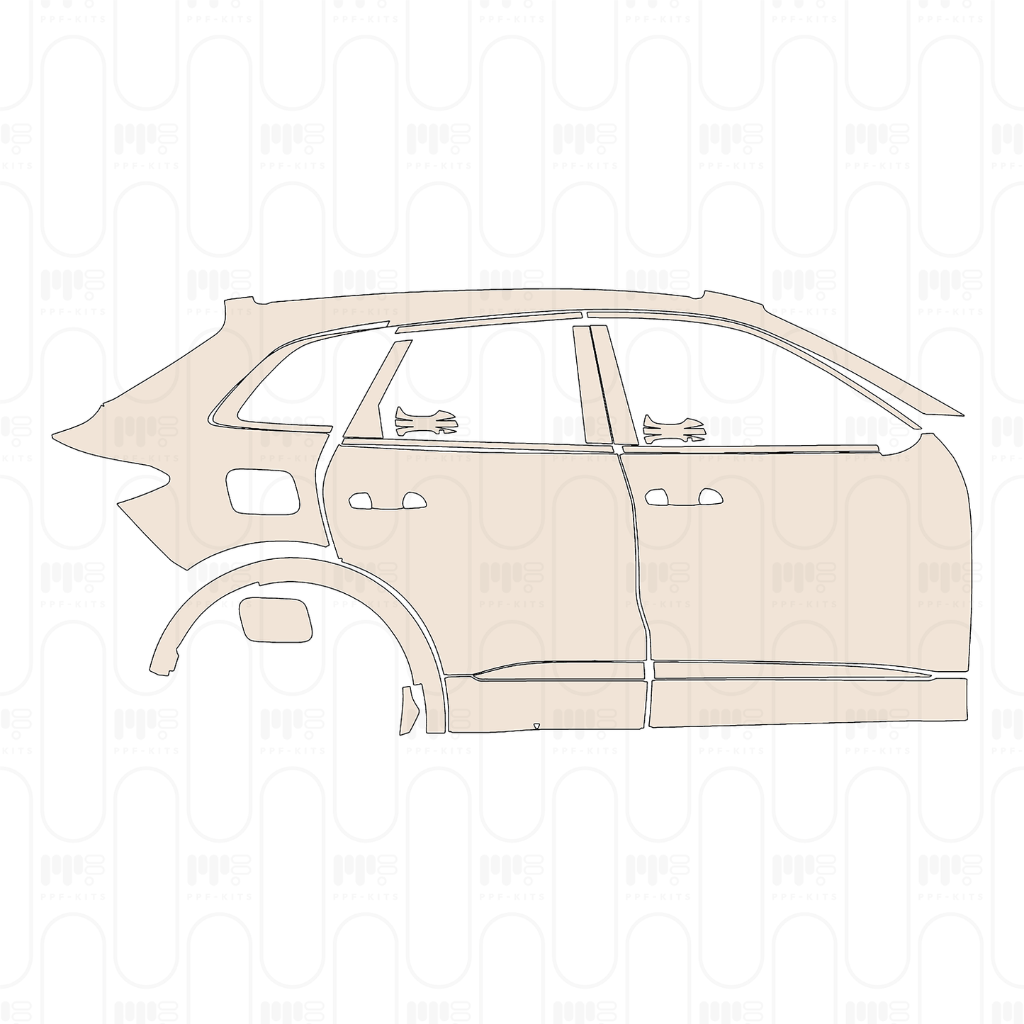Pre-Cut PPF Audi Q5 Standard Wheelbase S-line 2025