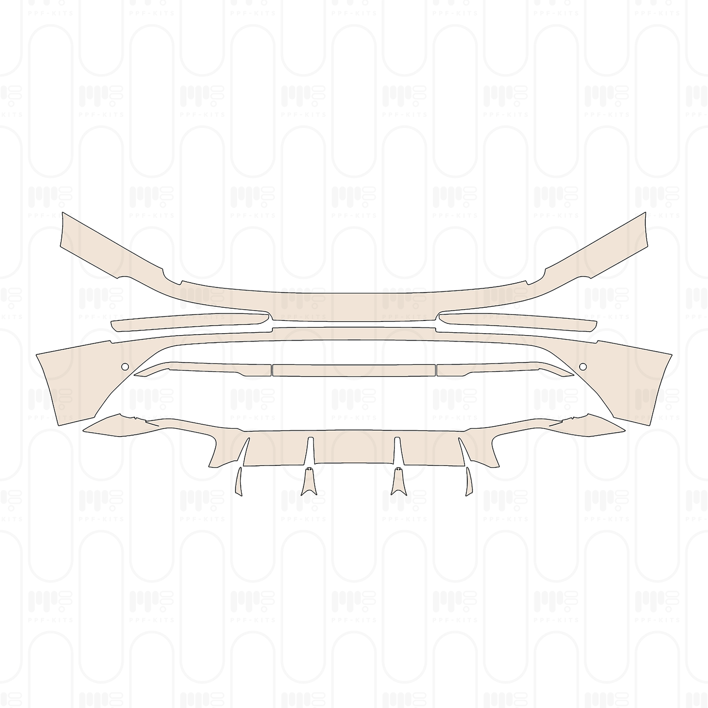 Pre-Cut PPF Audi Q7 S-line 2024