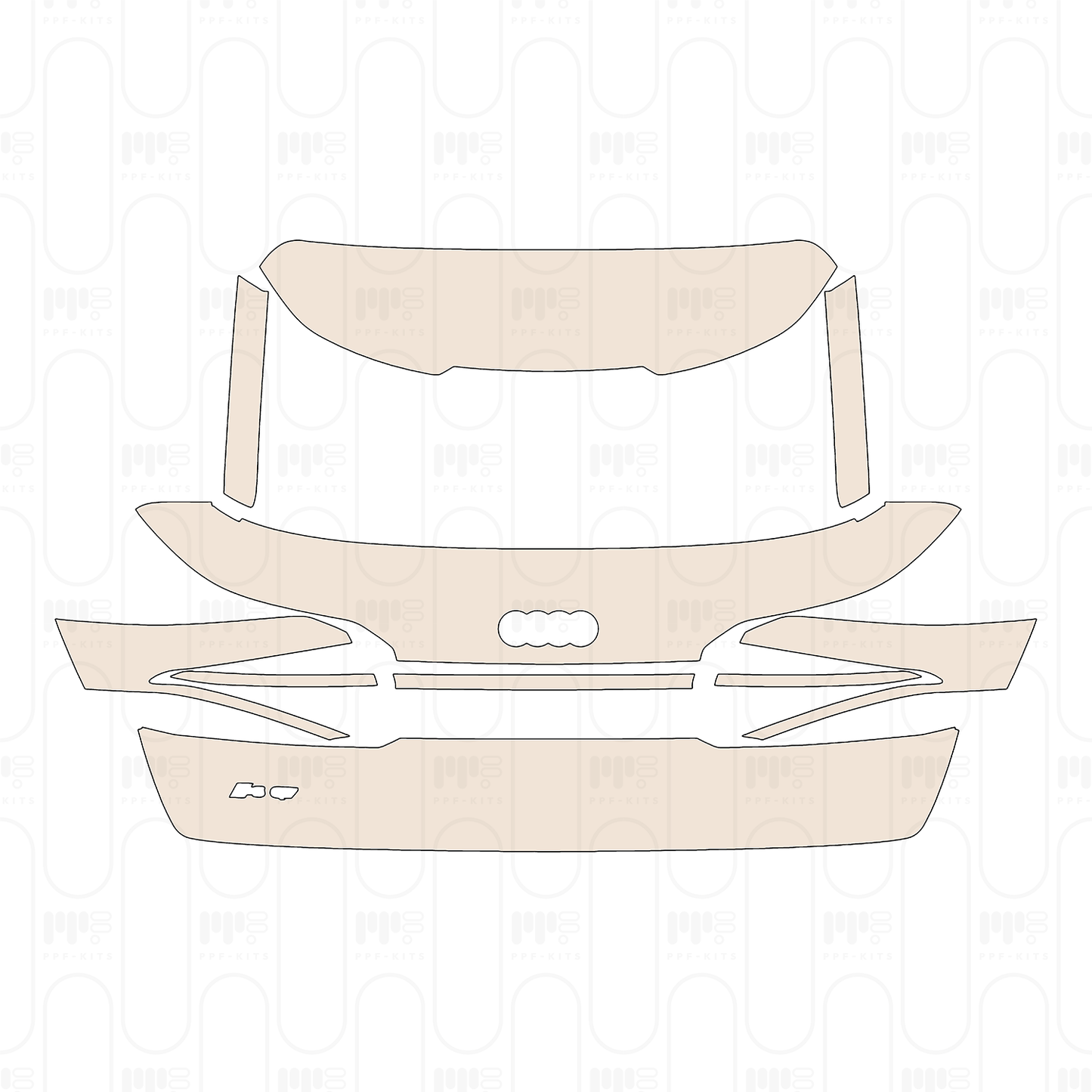 Pre-Cut PPF Audi Q7 SQ7 2024