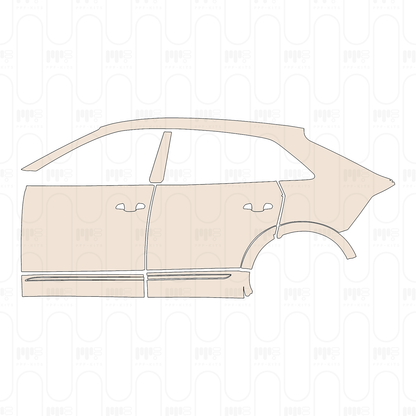 Pre-Cut PPF Audi Q8 S-line 2024
