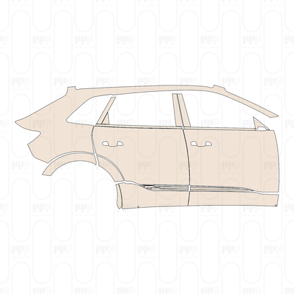 Pre-Cut PPF Audi Q8 e-tron SUV S-Line 2024