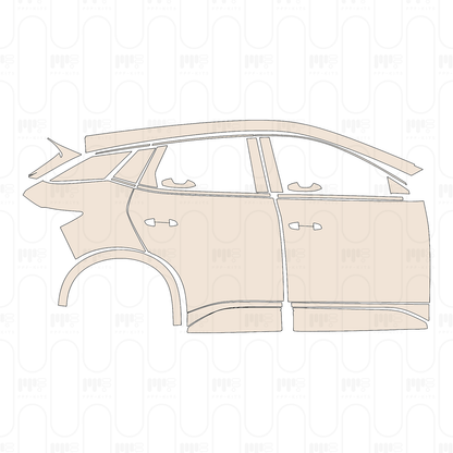 Pre-Cut PPF BYD Atto 3 (EU RHD) 2024