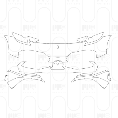 Pre-Cut PPF Ferrari 296 GTS 2025