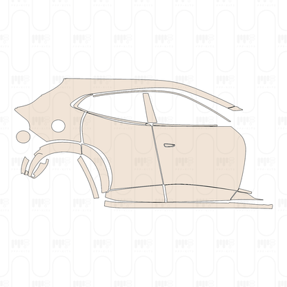 Pre-Cut PPF Ferrari Purosangue 2025