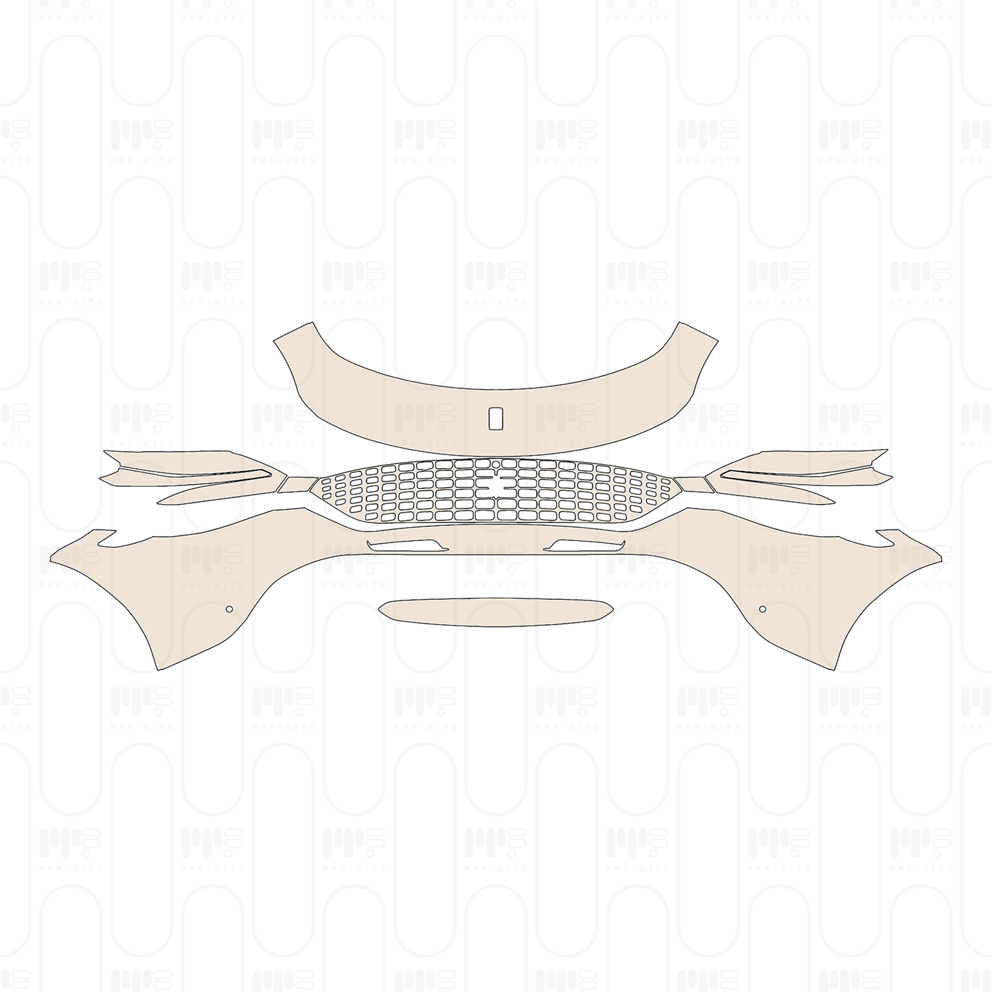 Pre-Cut PPF Ferrari Roma Spider 2025