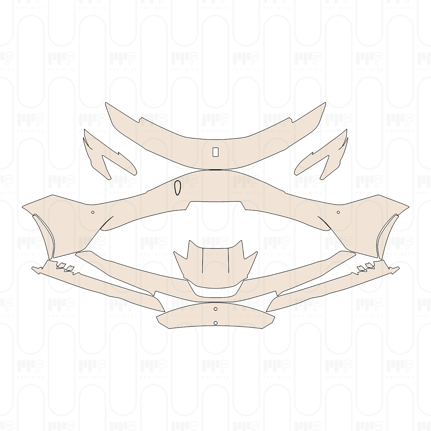 Pre-Cut PPF Ferrari SF90 Spider 2025