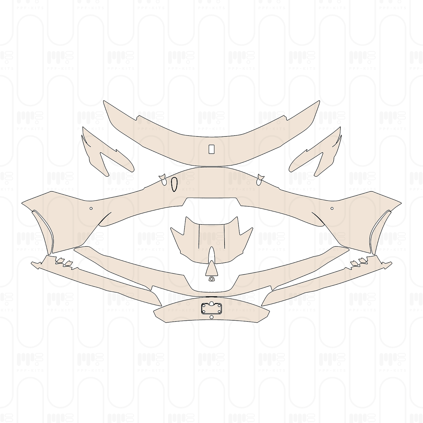 Pre-Cut PPF Ferrari SF90 Spider 2025