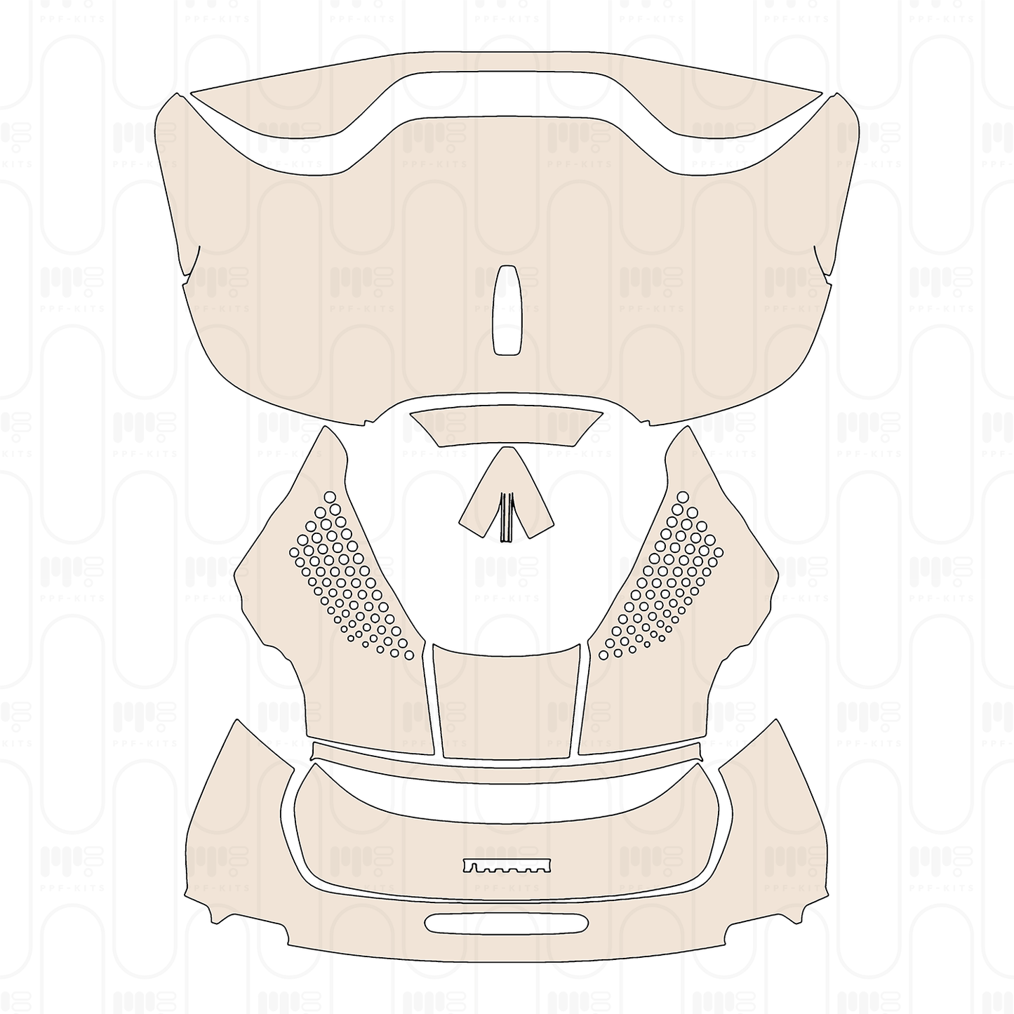 Pre-Cut PPF Ferrari SF90 Spider 2025