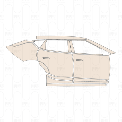 Pre-Cut PPF KIA EV6 (EU) GT 2025
