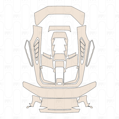 Pre-Cut PPF Lamborghini Huracan Tecnica 2024
