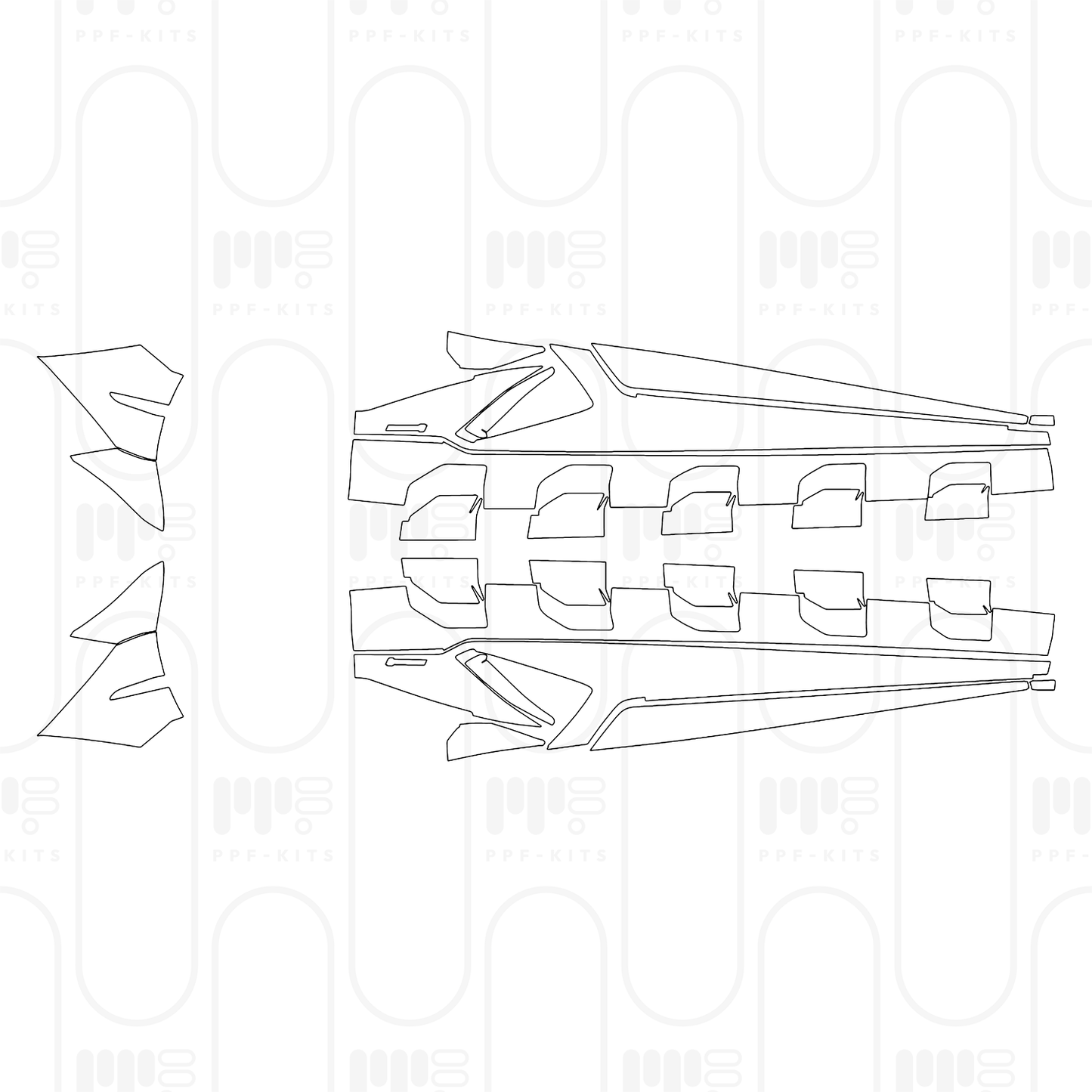 Pre-Cut PPF Lamborghini Huracan Sterrato 2024