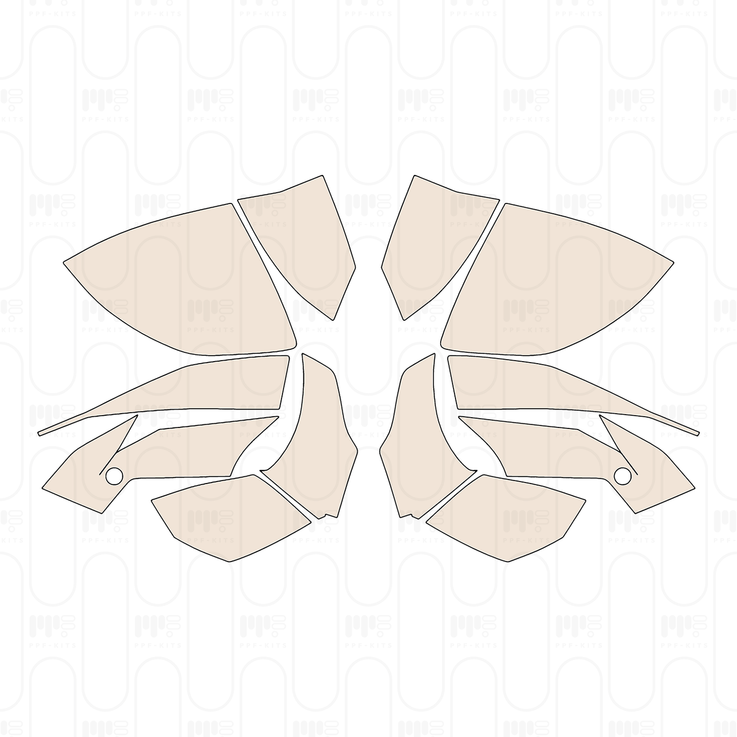 Pre-Cut PPF Lamborghini Revuelto 2025