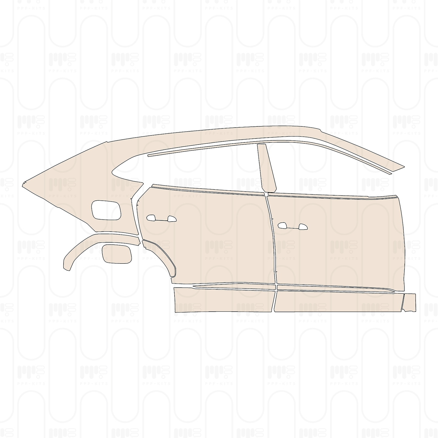 Pre-Cut PPF Lamborghini Urus Base 2025