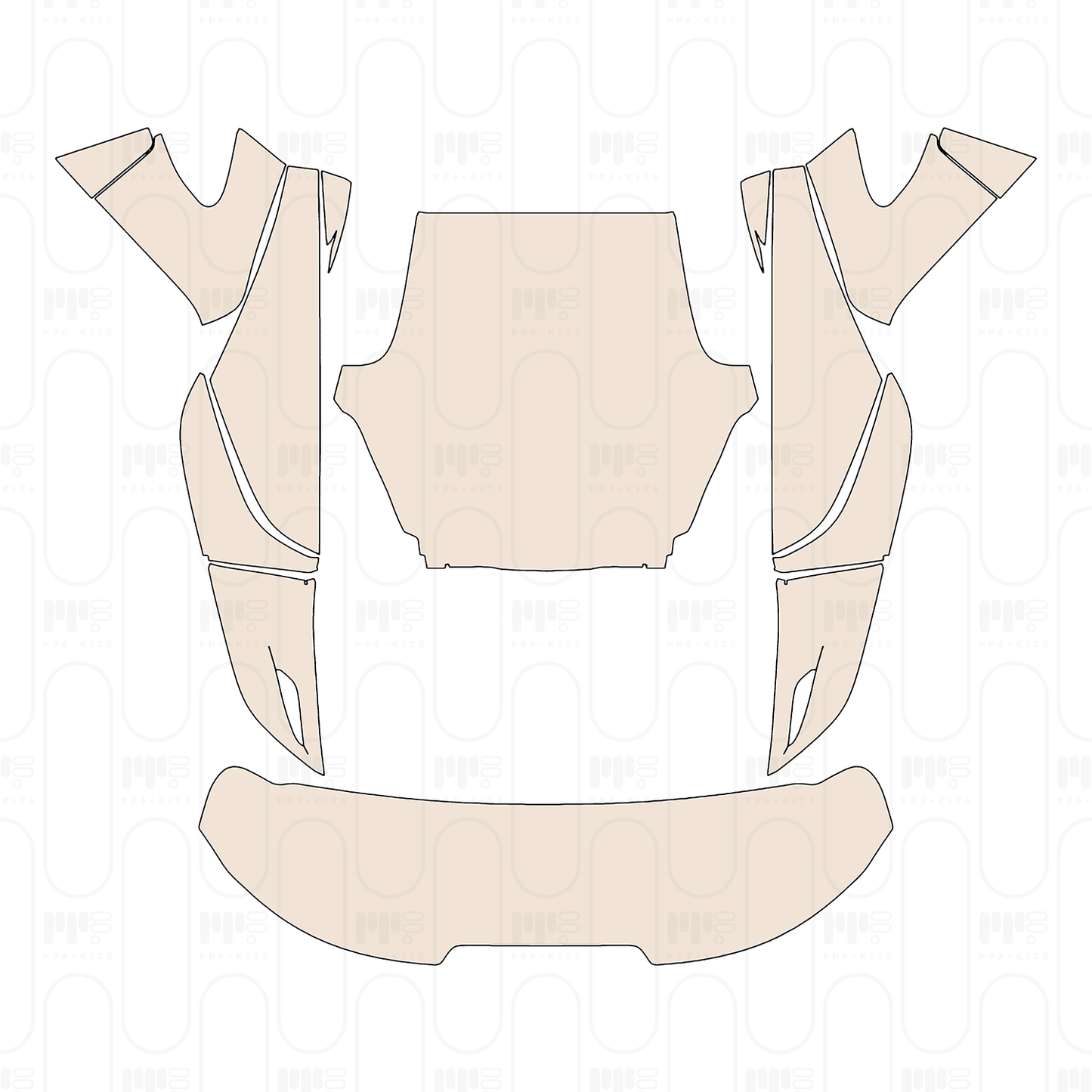 Pre-Cut PPF McLaren 750S Spider 2025