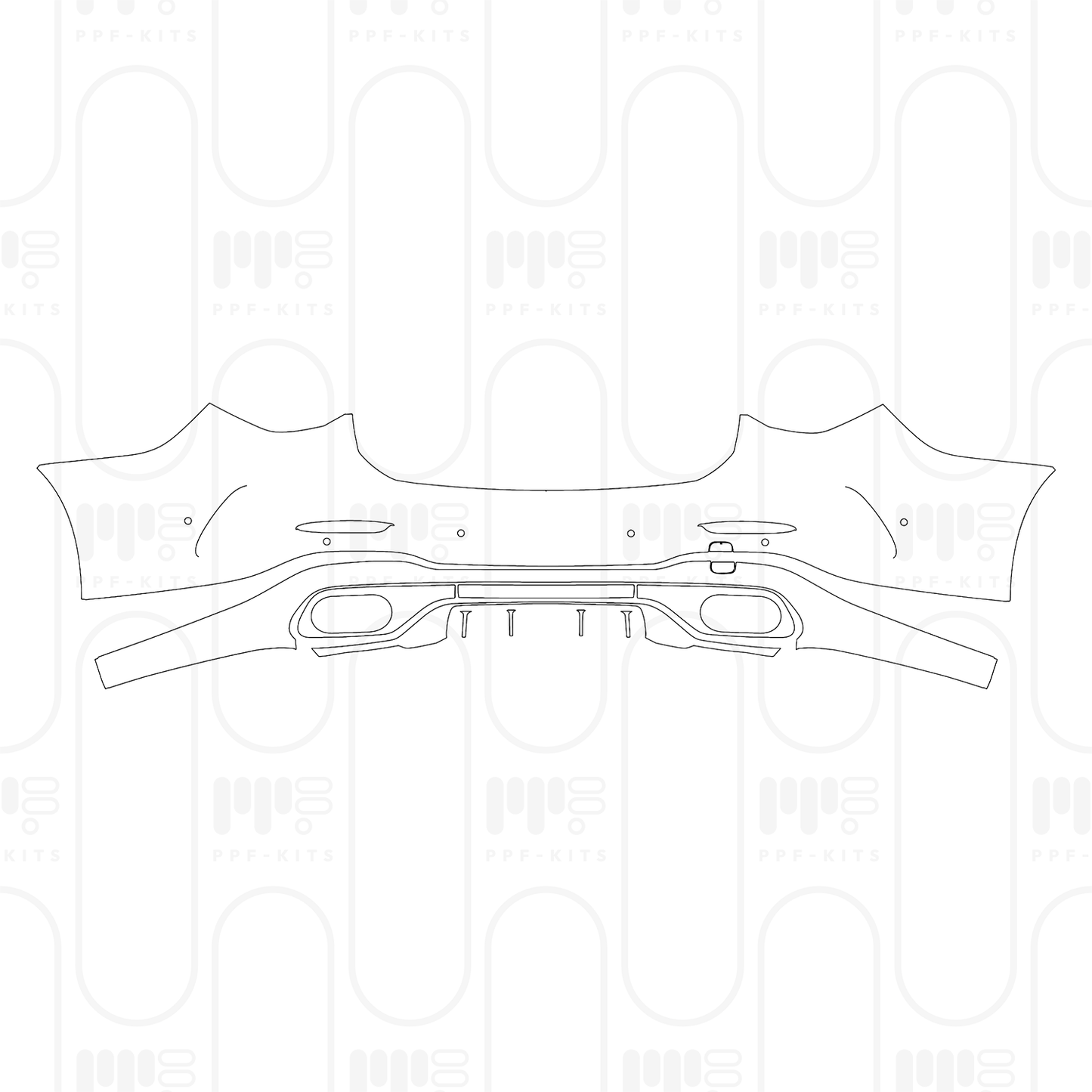 Pre-Cut PPF Mercedes-Benz C Class Estate AMG C43 2024