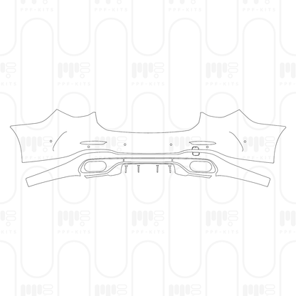 Pre-Cut PPF Mercedes-Benz C Class Estate AMG C43 2024